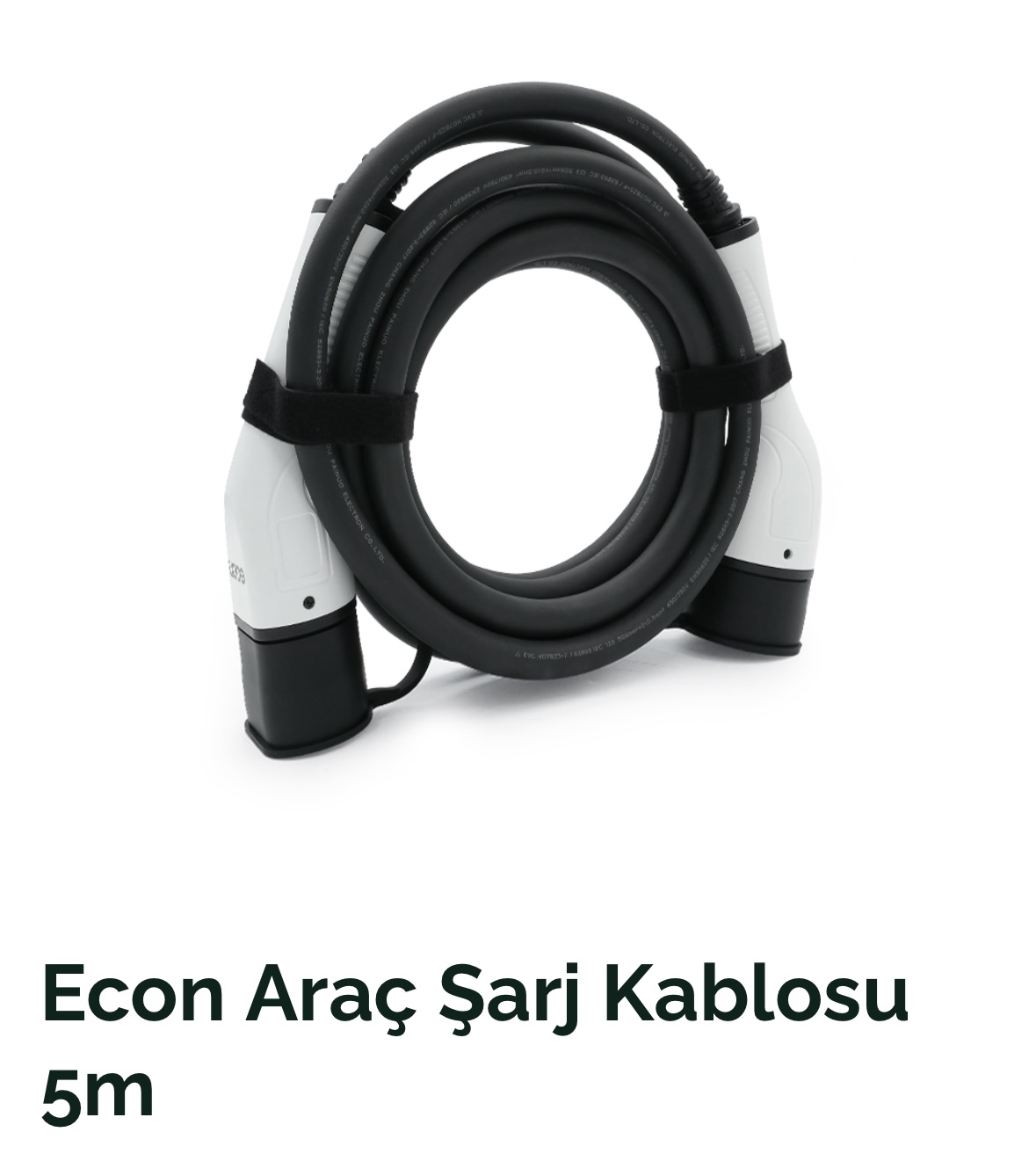 ECON Elektrikli Araç Şarj Kablosu